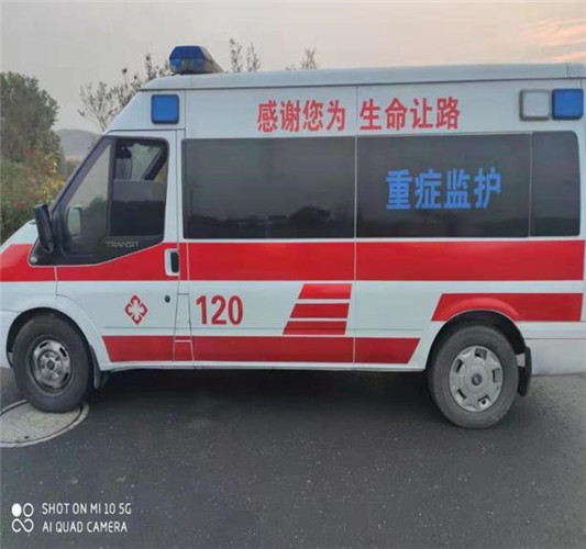 晋中救护车出租服务案例3